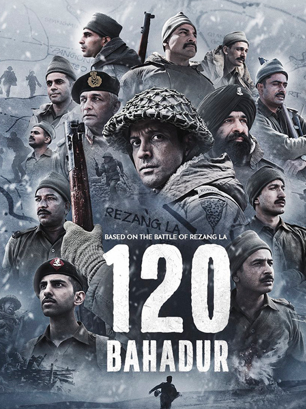 New Movies in Theaters - 120 Bahadur
